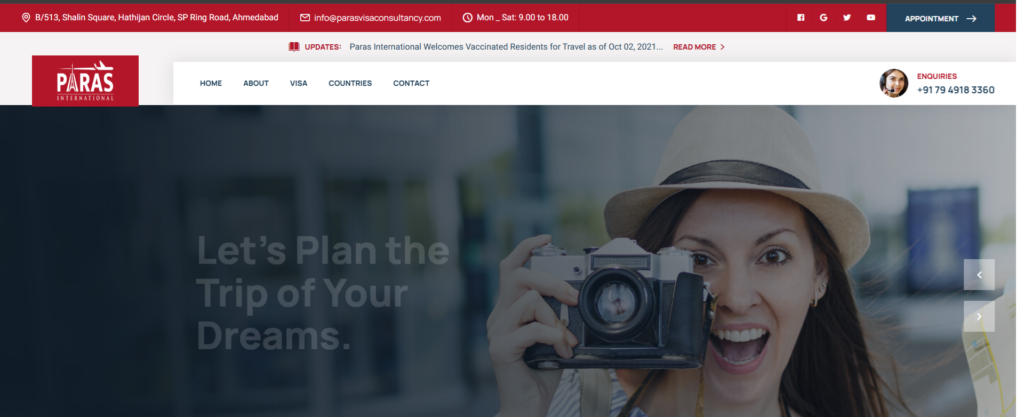 Paras visa consultancy